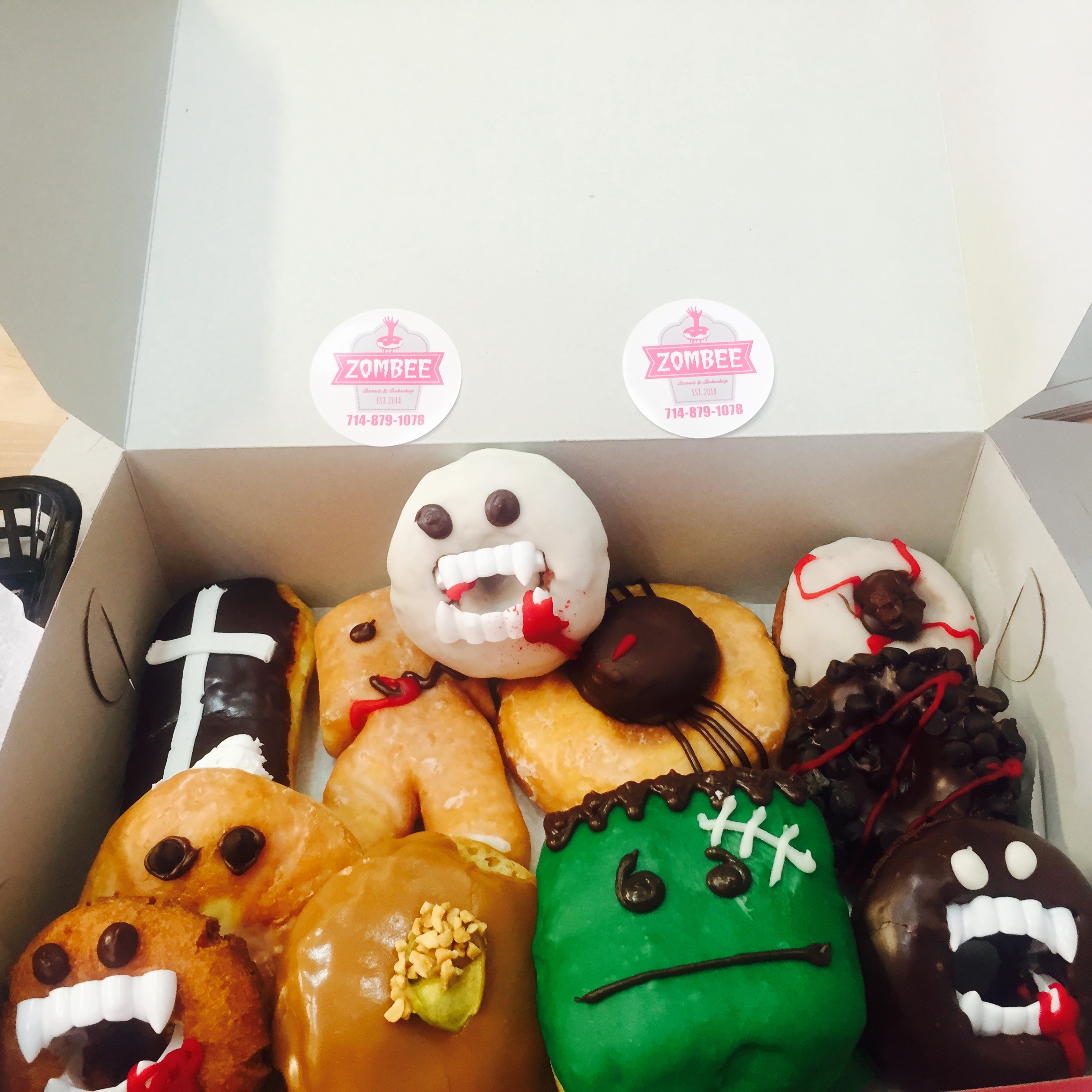 Treats are scary enticing at Zombee Donuts & Bakeshop in Fullerton